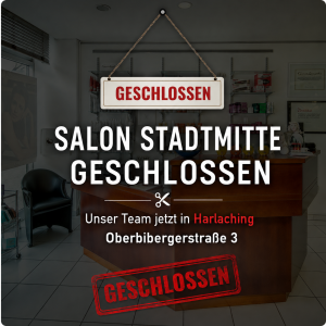 Salon Stadtmitte dauerhaft geschlossen